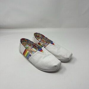 TOMS‎ Ortholite Pride 2021 Rainbow Womens 8 Shoes